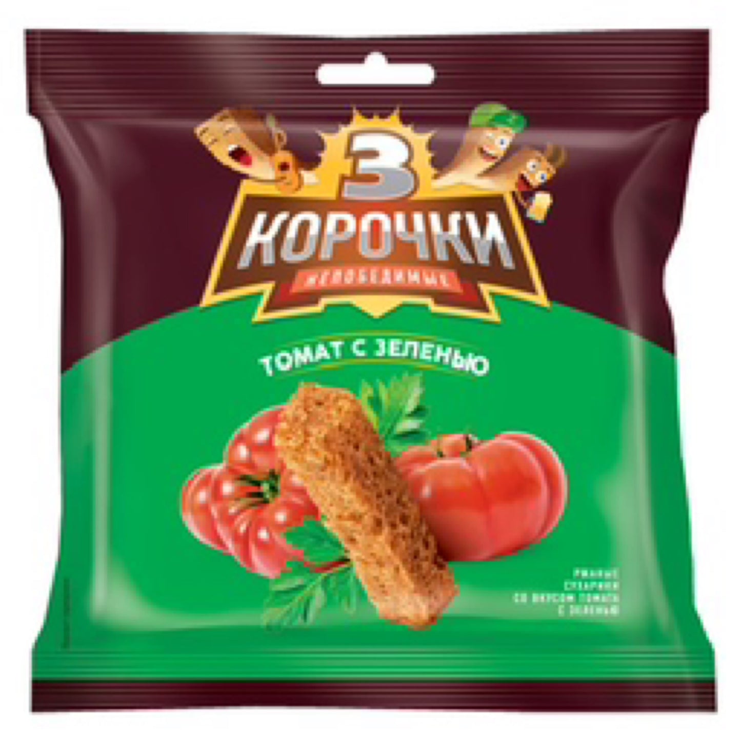 3 Korochki Tomatoes With Greens 40g