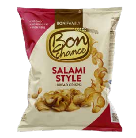 Bon Chance Salami Taste Bread Crisps 120 g