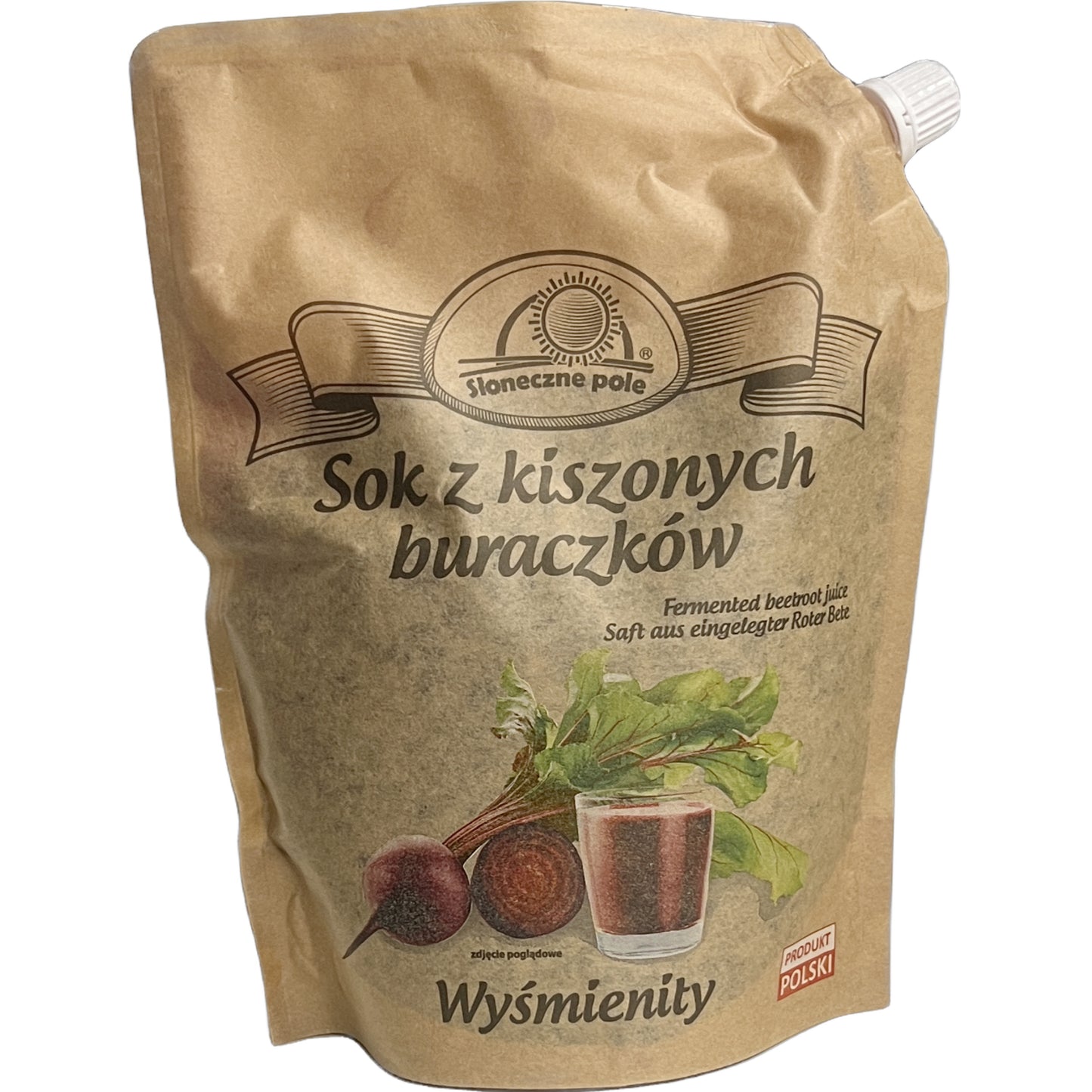 Sloneczne Pole Sok Z Kiszonych Buraczkow 800ml