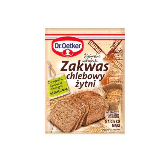 Dr.Oetker Zakwas chlebowy zytni 15g