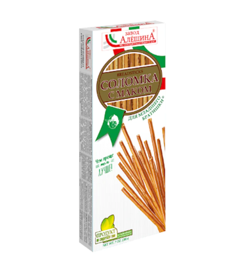 Aleshina Solomka for Brother W/ Poppyseed 200g