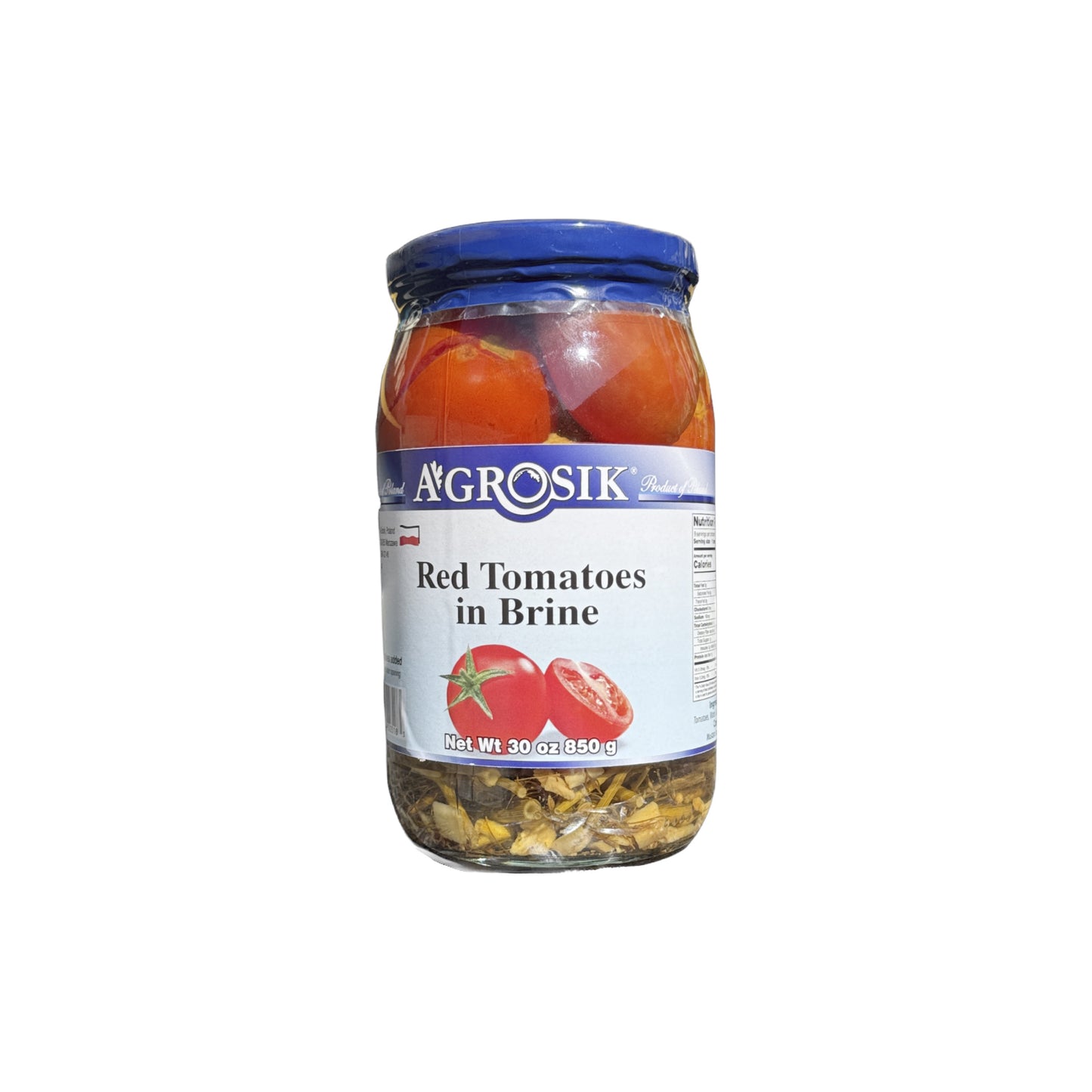 Agrosik Red Tomatoes In Brine 850g