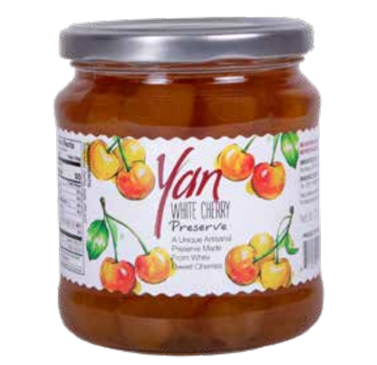 Yan White Cherry Preserve 567 g
