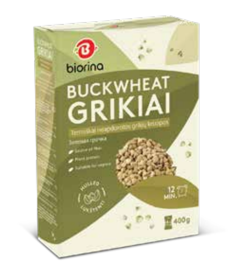 Biorina Hulled Buckwheat 400g