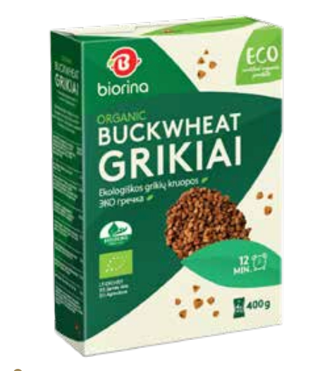 Biorina Organic Buckwheat 400g