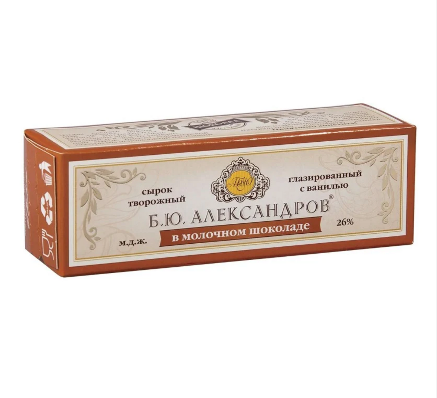 Aleksandrov Cheesecake Vanilla Milk Chocolate 50g