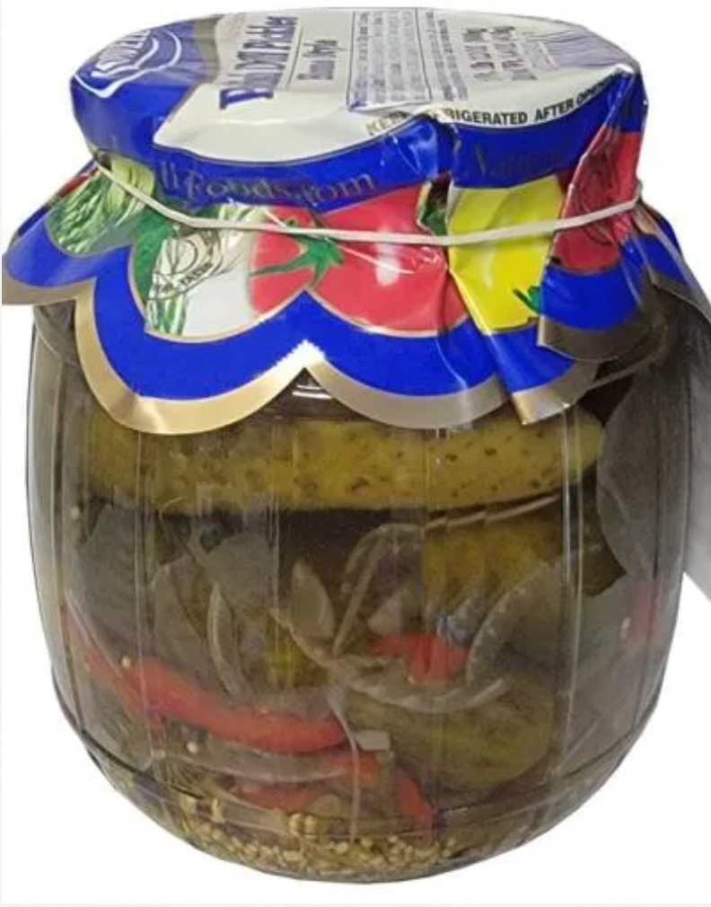 Lowell Polish Dill Pickles 800g