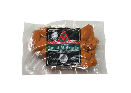 Alex's Meat Cocktail Franks LB