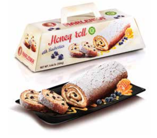 Marlenka Honey Roll W Blueberries 300g