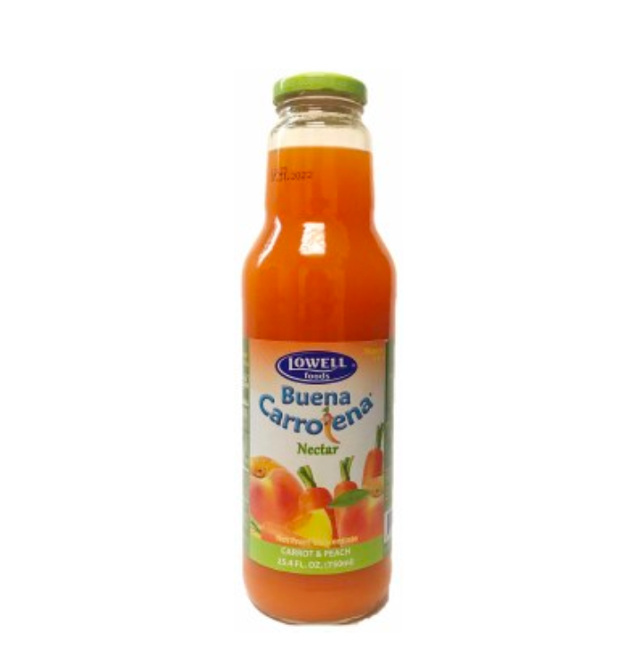 Lowell Nectar Carrot Peach 750ml