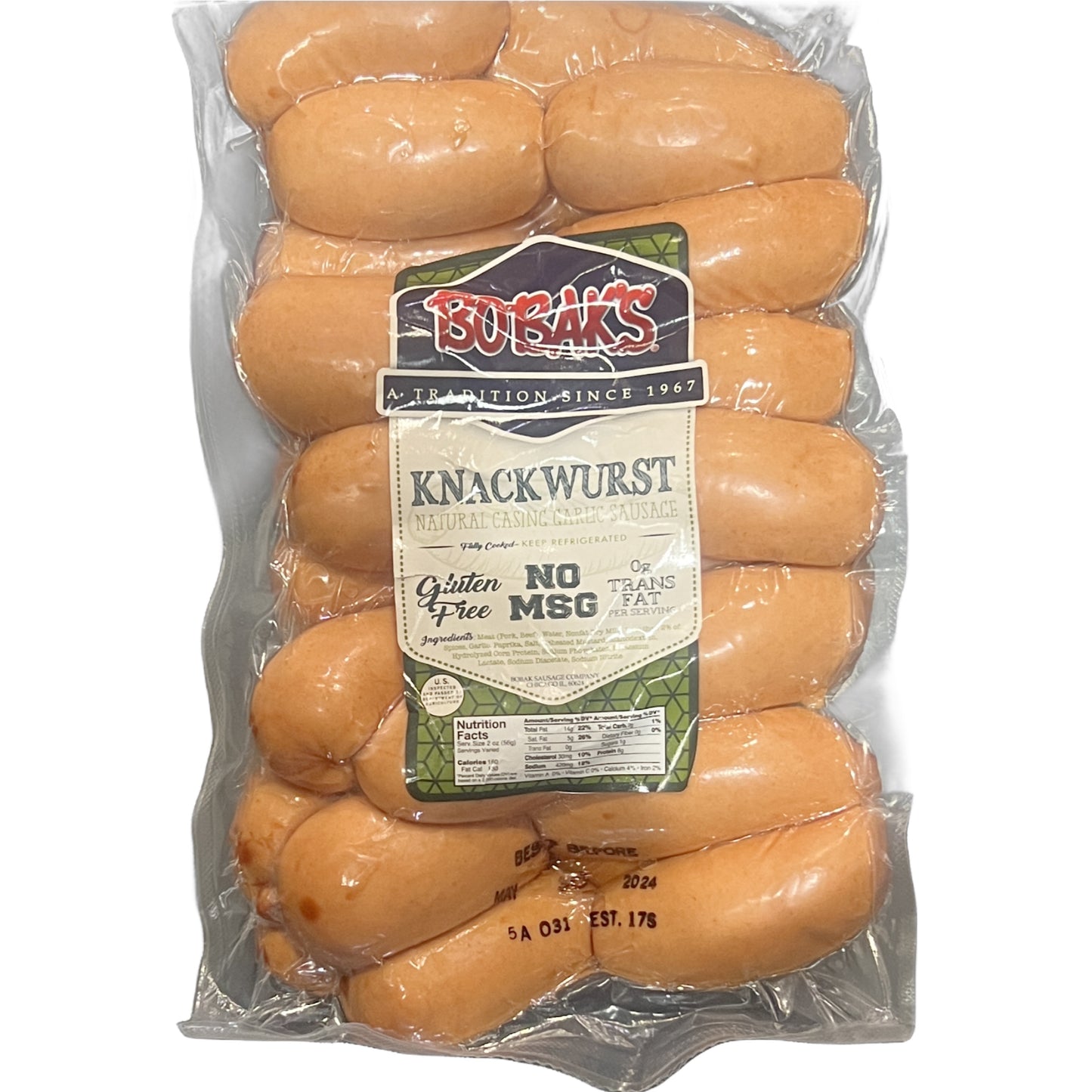 Bobak's Garlic Sausage LB