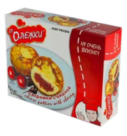 Ot Olezhki Cheese Patties W/ Cherry 1lb