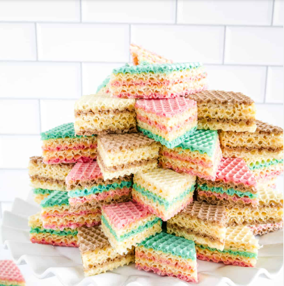 Family Zlota Waffle Cake ea