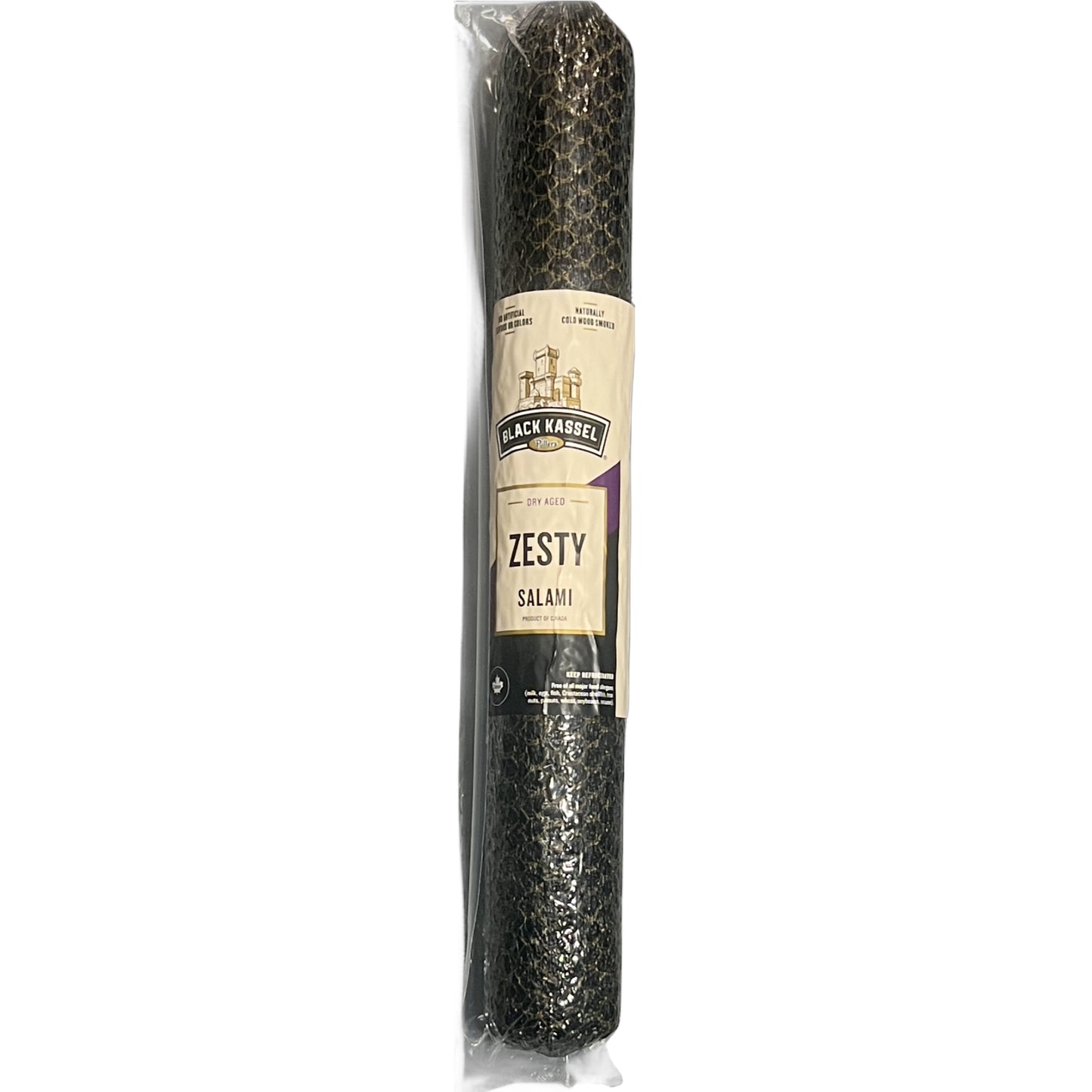 Black Kassel Piller's Zesty Dry Salami LB