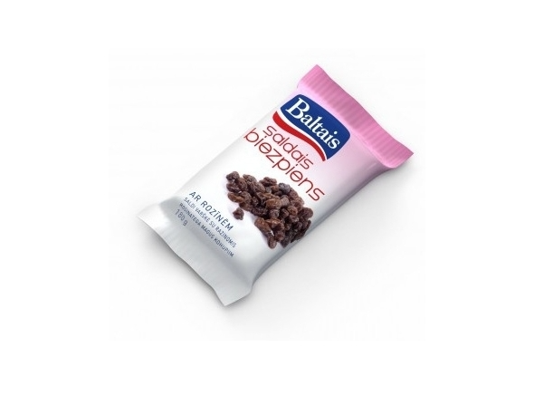 Baltais Sweet Curd W/ Rasins 180g