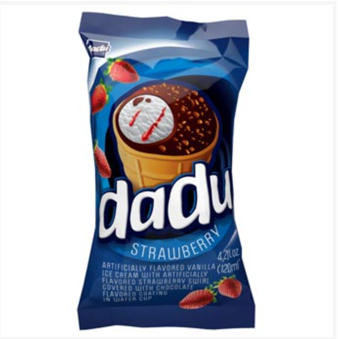 Dadu Ice Cream Strawberry 125ml