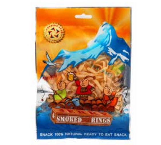 Dry Squid Smoked Rings 90 g