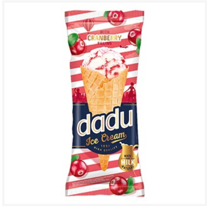 Dadu Ice Cream Cranberry 200ml