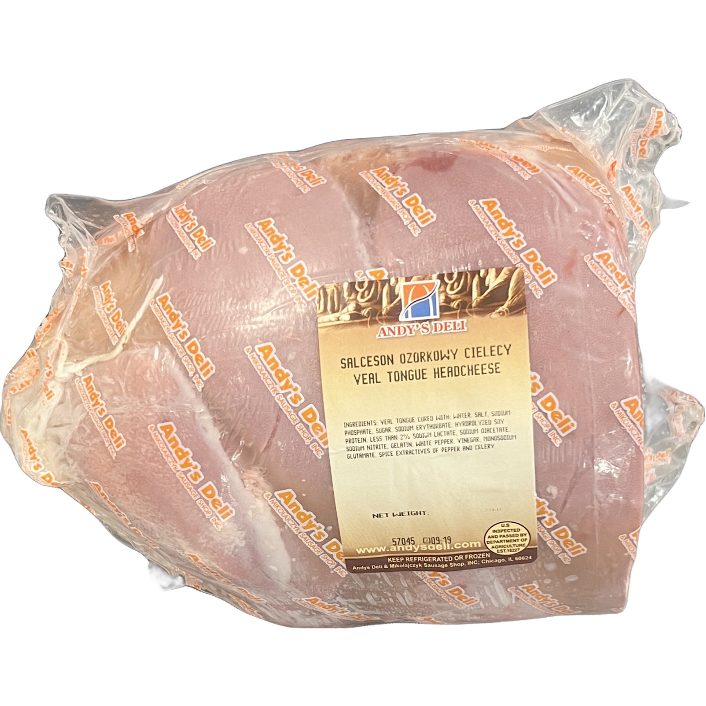 Andy’s Deli Veal Tongue LB