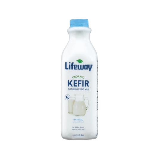 Lifeway Lowfat Milk Plain Kefir 1%, 32oz