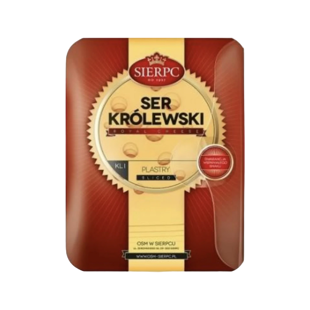 Sierpc Krolewski Cheese Sliced 135g
