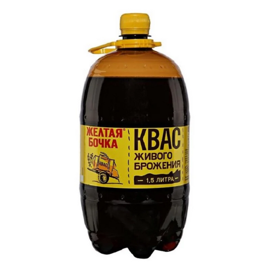 Zheltaya Bochka Kvas 1.5L