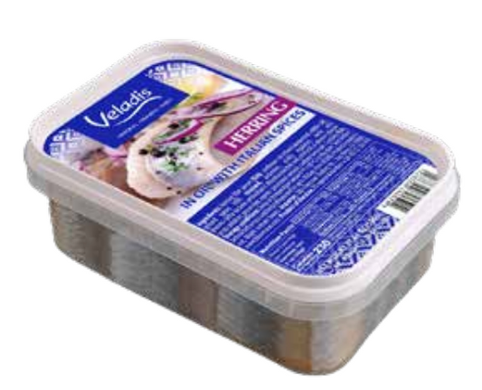 Veladis Herring w/ Italian Spices 500g