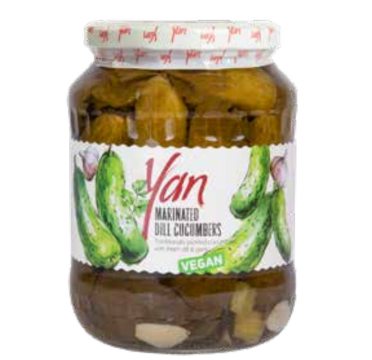 Yan Marinated Dill Cucumber 25 oz