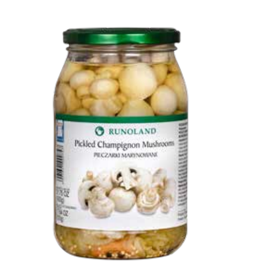 Runoland Pickled Champignons Mushrooms 900 g