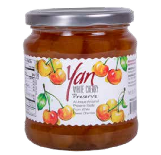 Yan White Cherry Preserve 567 g
