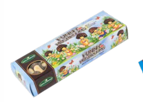 Funny Mushrooms W/ Milk Chocolate 170g