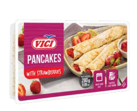 Vici Pancakes With Strawberry 280 g