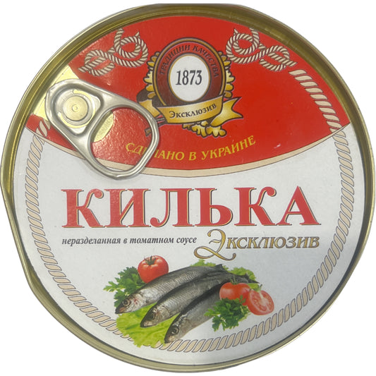 Traditsii Kachestva Sprats\Kilka In Tomato Sause 240g