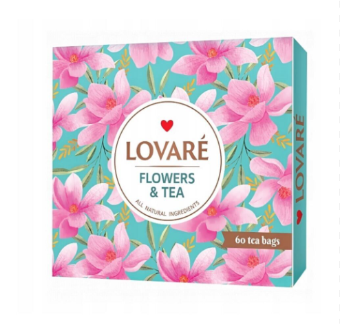 Lovare Flower & Tea 60 Bags