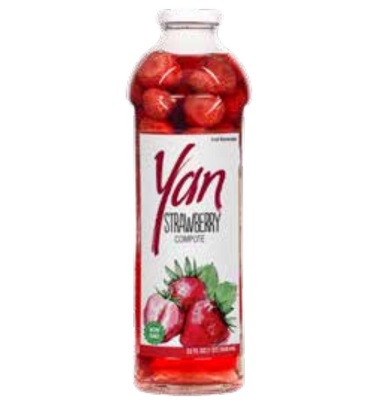 Yan Strawberry Compote 32 fl oz