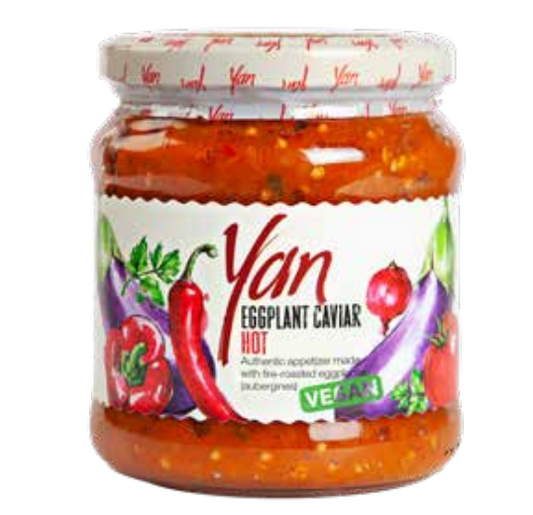 Yan Spicy Eggplant Caviar 16 oz