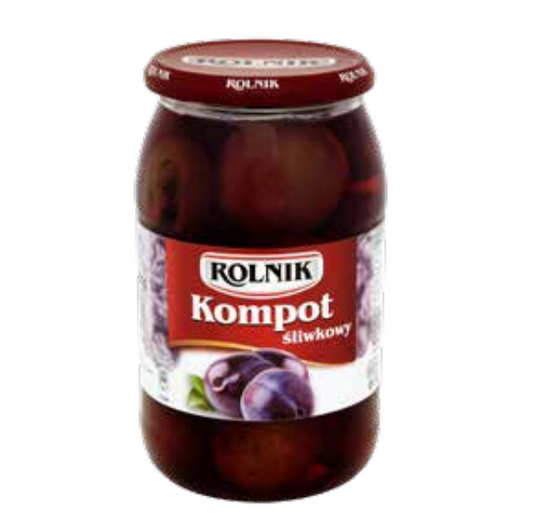 Rolnik Plum Compote 900 ml