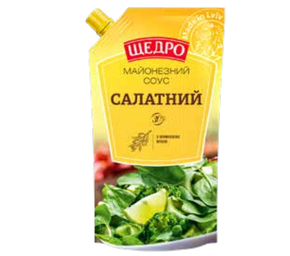 Schedro Mayonnaise Sauce for Salad 30% with Olive Oil 550 g