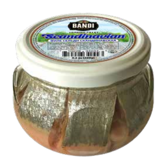 Scandinavian Herring Fillet in Oil 260 g