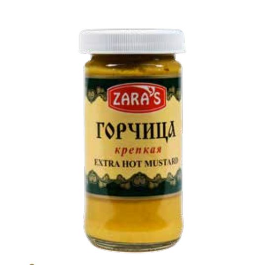 Zara’s Extra Hot Mustard 125 g