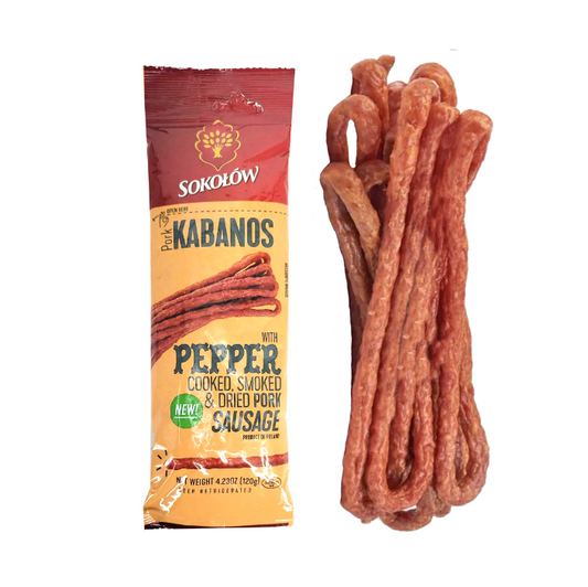 Sokolow Kabanos W/ Pepper 120g