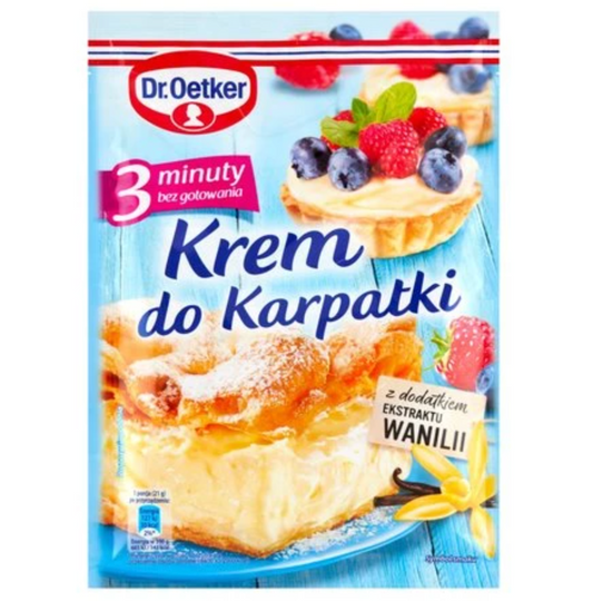 Dr.Oetker Krem Karpatka 115g