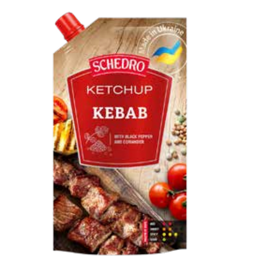 Schedro Kebab Ketchup with Black Pepper and Coriander 250 g
