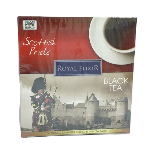 Scottish Pride Royal Elixir Pure Ceylon 100 Tea Bags 200g