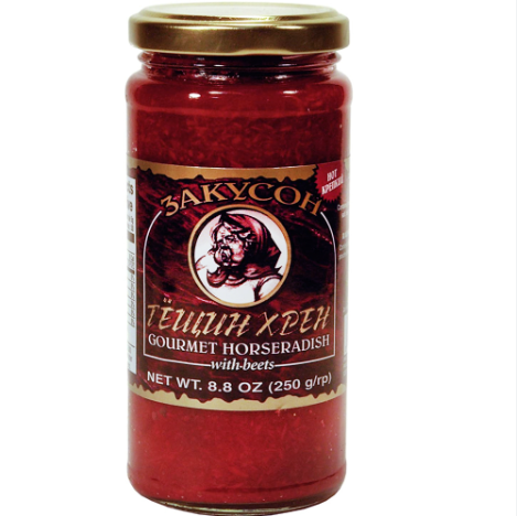 Zakuson Horseradish W/ Beets 250g