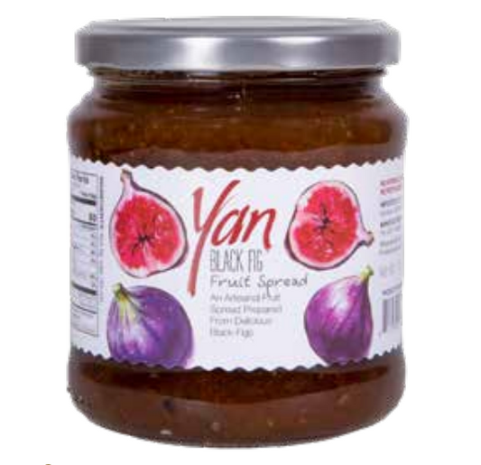 Yan Black Gig Fruit Spread 16 oz