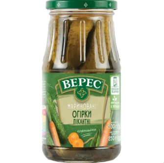 Veres Dill Pickles Spicy 500g