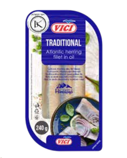 Vici Herring Traditional With Oil 240g