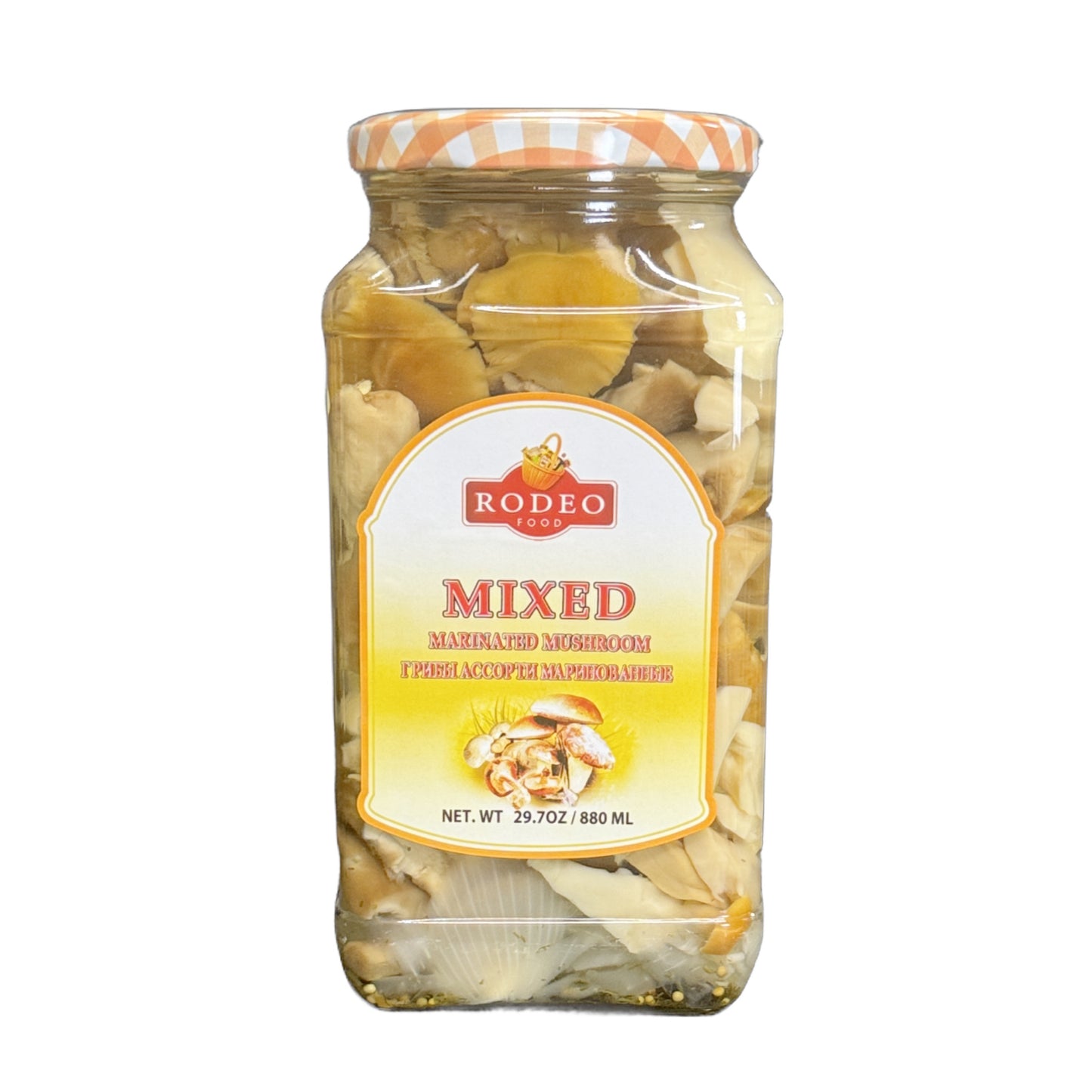 Rodeo Marinated Mushrooms Mixed 880ml