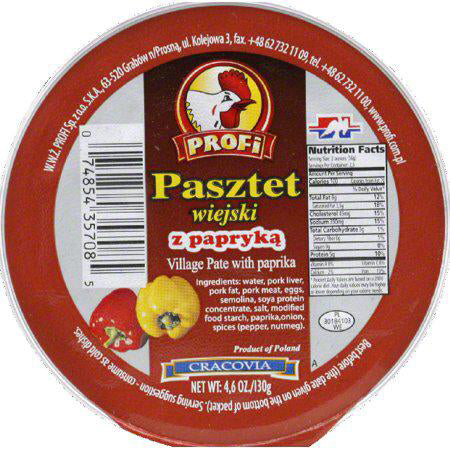 Profi Pork Pate W/Paprika 130g